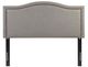 Olliix by Madison Park Nadine Grey King Upholstery Headboard-0