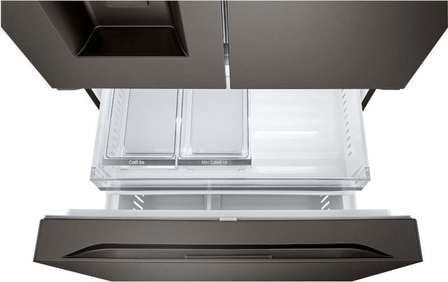 LG 25.5 Cu. Ft. Smudge Resistant Black Stainless Steel Counter Depth French Door Refrigerator -3