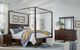 aspenhome® Channing Harvest Cherry King Canopy Bed-2