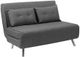 A & B Home Charcoal Gray Sofa Bed-1