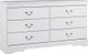 Signature Design by Ashley® Anarasia 6-Piece Cottage White Twin Youth Sleigh Headboard Bed Set-2