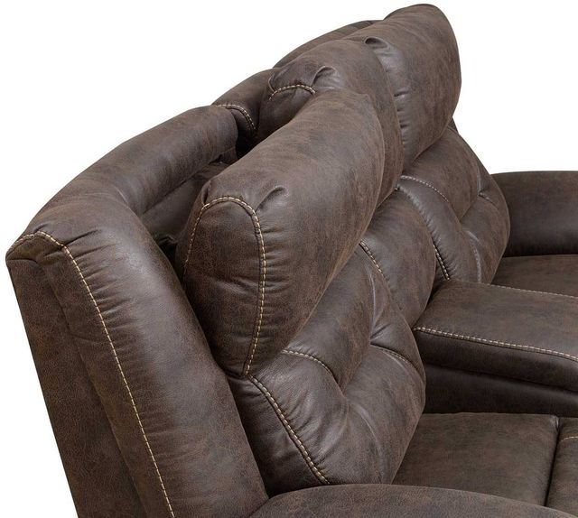 Steve Silver Co. Aria Saddle Brown Dual Power Reclining Loveseat-2