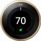 Google Nest Pro Brass Learning Thermostat-0