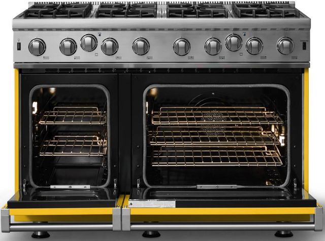 Viking® 5 Series 48” Daffodil Pro Style Natural Gas Range-1