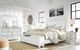 Benchcraft® Kanwyn Whitewash California King Panel Bed with Storage Bench-4