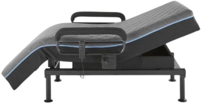 Bernards EZY Out Black/Gray 80" Adjustable Bed-1