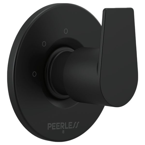 Peerless Other Matte Black 3-Setting Diverter Trim-0