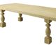 YHD Lynchart Farm Brown Extension Dining Table-1