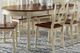 A-America® British Isles Merlot Extending Dining Table with Buttermilk Base-0