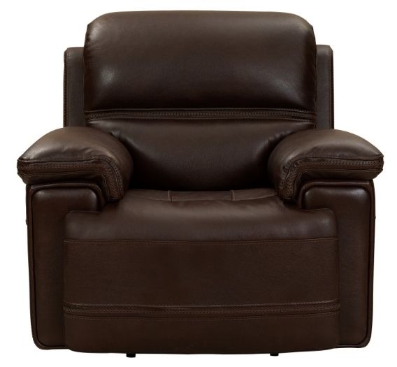 BarcaLounger® Sedrick El-Paso Walnut Leather Power Recliner-2