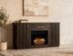 International Furniture Direct Mezquite Dark Brown TV Stand-1