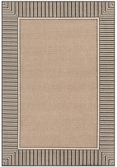 Surya Alfresco Beige/Black/Brown 5'x8' Area Rug-0