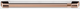 Café™ Brushed Copper Pro Range Handle and Knob Kit-1