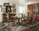 Intercon Taos Canyon Brown Trestle Dining Table-1