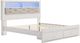 Signature Design by Ashley® Altyra White Queen Upholstered Bookcase Bed with Storage-3