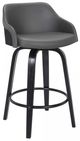 Armen Living Alec Gray Counter Swivel Stool-0