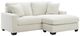 Signature Design by Ashley® Amesley Ivory Sofa Chaise-0