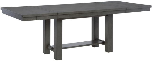Signature Design by Ashley® Myshanna 8-Piece Gray Dining Room Set-1