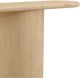 Dovetail Furniture Rosalyn Light Natural Console Table-4