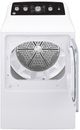 GE® 7.2 Cu. Ft. White Electric Dryer with SaniFresh Cycle-1