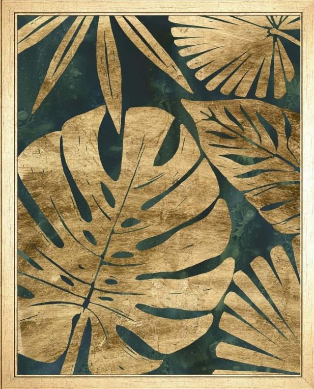 Classy Living June Erica Vess Emerald Jungle II Wall Art-1