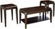 ACME Furniture Docila 3-Piece Walnut Occasional Table Set-0