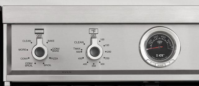 Bertazzoni Professional Series 30" Nero Pro Style Dual Fuel Range-2