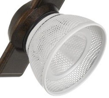Cal® Lighting & Accessories Rust/White Track Light-1