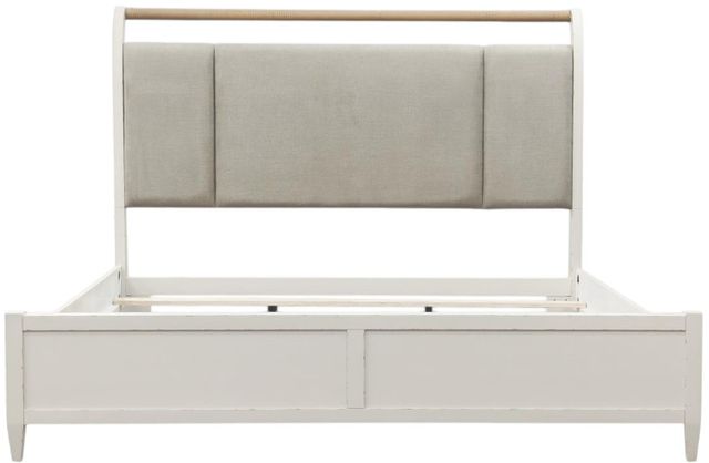 Legacy Classic Reflections Cashmere Queen Upholstered Panel Bed-2