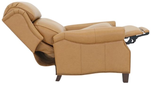 BarcaLounger® Meade Santa Fe Brandy Leather Manual Recliner-1