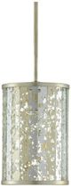 Currey & Company Riddle Silver Leaf Pendant Lighting-1