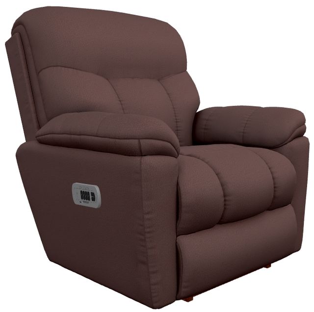 La-Z-Boy® Morrison Burgundy Power Rocking Recliner with Headrest and Lumbar-0