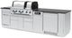 Broil King® Imperial™ QS 690iF Stainless Steel Natural Gas Outdoor Kitchen Kit-2