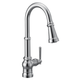 Moen® Paterson Chrome Interchangeable One-Handle High Arc Pulldown Kitchen Faucet-1