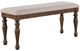 Steve Silver Co. Joanna 6-Piece Caramel/Oatmeal Dining Table Set-3