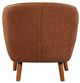 Homelegance® Cutler Brown/Rust Accent Chair-4