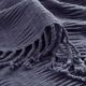 Olliix by INK+IVY Reeve Navy 50" x 60" Ruched Throw-1