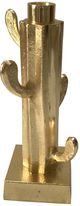 A & B Home Gold Small Cactus Statuette-0