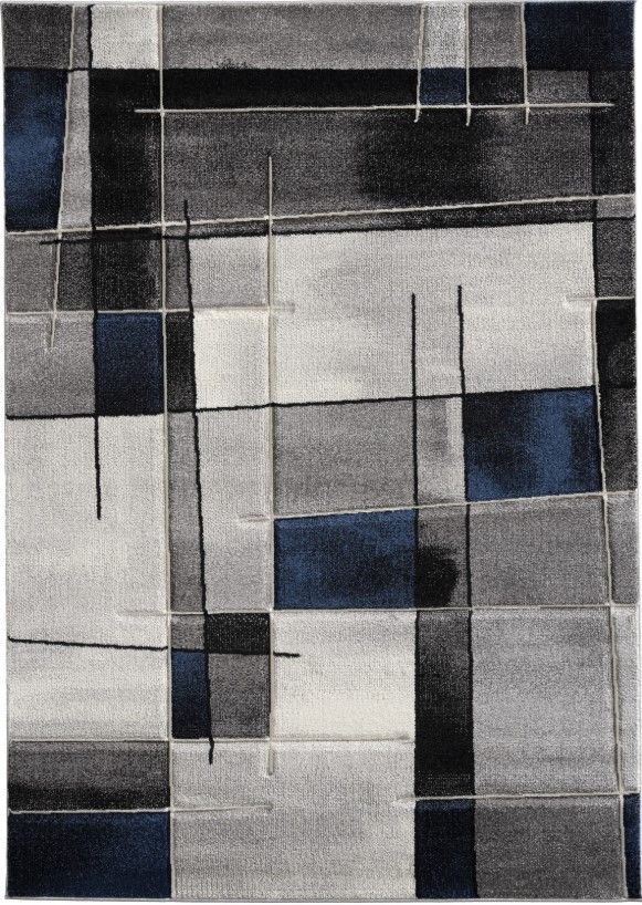 Midas Accents 14236 Diamond 5"x8" Area Rug-0