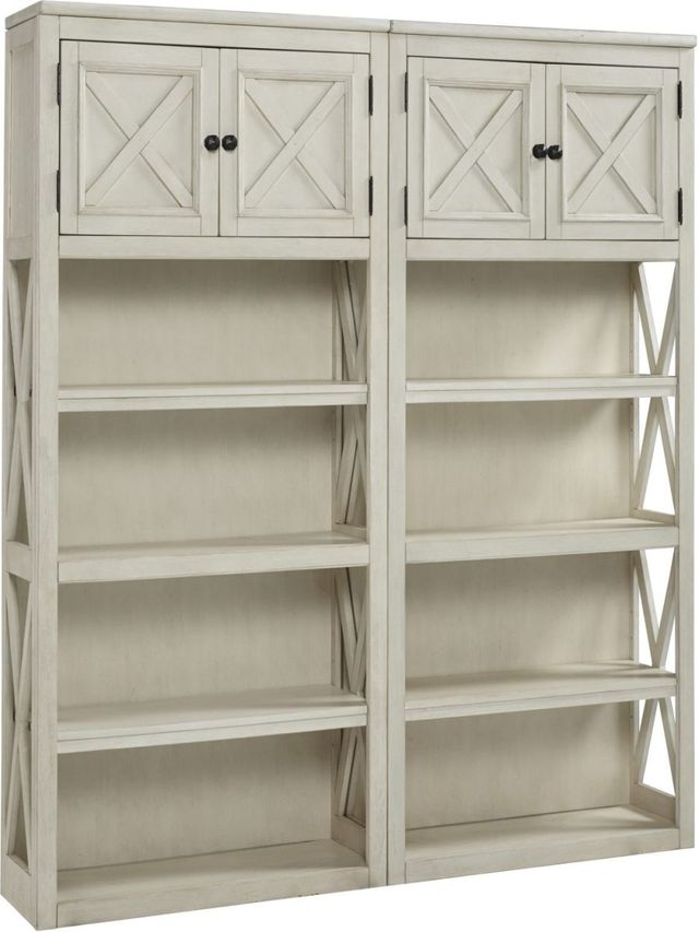 Signature Design by Ashley® Bolanburg Antique White  75" Bookcase-1