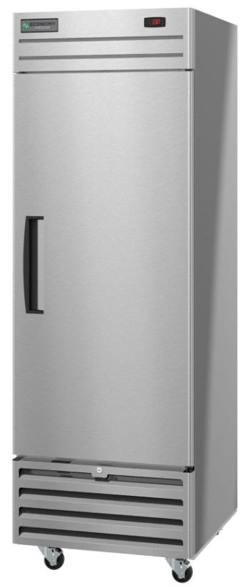 Hoshizaki Economy 27" 17.7 Cu. Ft. Stainless Steel Single Section Upright Freezer with Lock-1