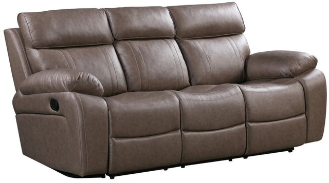 Parker House® Theon Stokes Toffee Manual Reclining Sofa-0