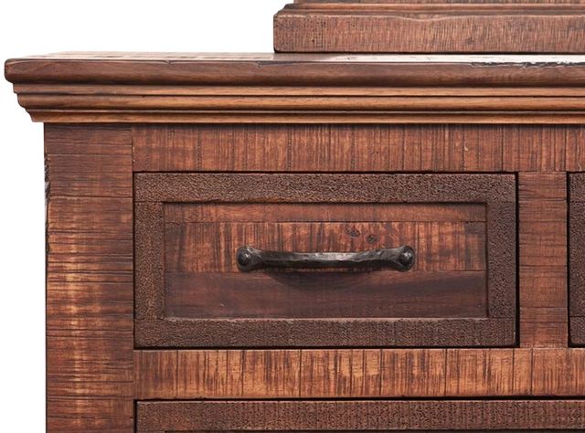 International Furniture Direct Madeira Brown Nightstand-3