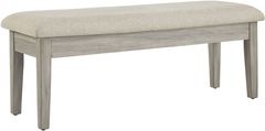 Signature Design by Ashley® Parellen Beige/Gray Upholstered Storage Bench