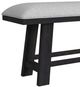 Elements International Transcend Charcoal/Light Gray Counter Bench-4