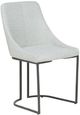 Crown Mark Verano Gray Upholstered Dining Side Chair-0