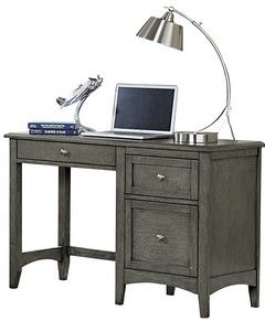 Mazin Furniture Garcia Gray Writing Desk-1