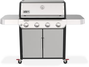 Weber® Genesis S-415 4-Burner Stainless Steel Freestanding Liquid Propane Gas Grill