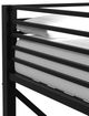 Elements International Talia Black Youth Full Loft Bunk Bed with Ladder-5
