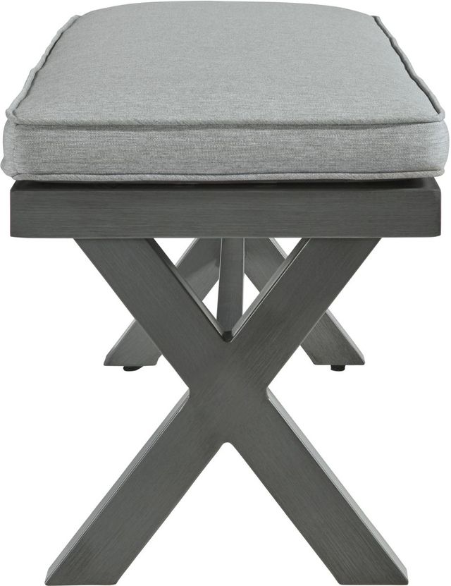 Signature Design by Ashley® Elite Park Gray Outdoor Bench-2